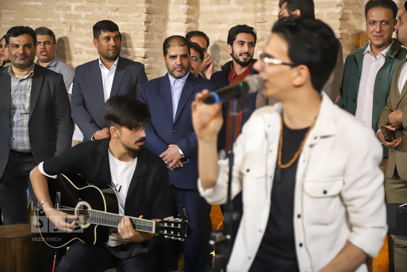 حضور شبانه معاون سیاسی استاندار یزد در بافت تاریخی یزد