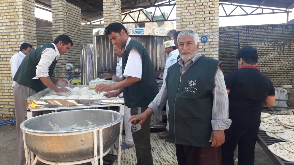 خدمات رایگان به مردم نوق رفسنجان با عشق حسینی 