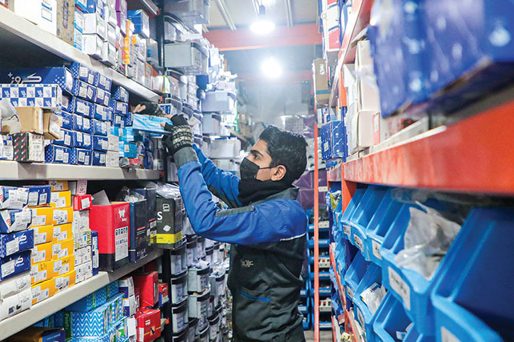 مجازات فروشنده لوازم یدکی تقلبی در میبد