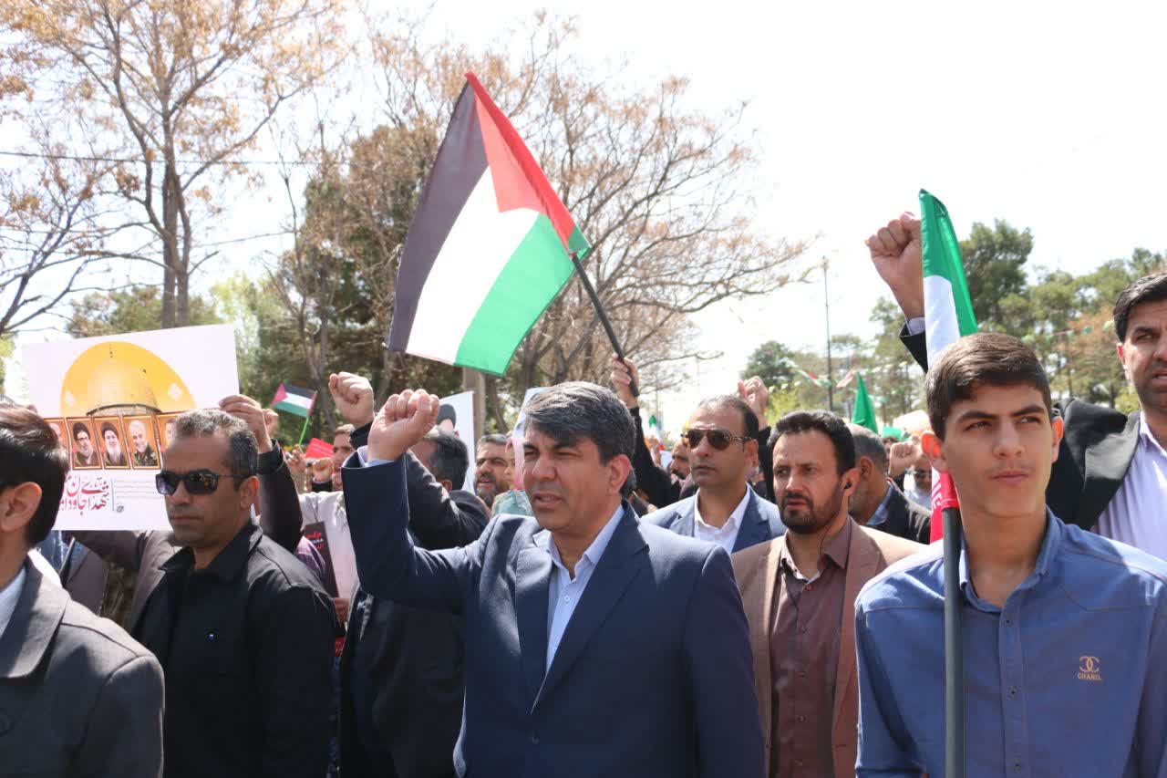 مردم کرمان، پرچمدار حمایت از فلسطین هستند/ راهپیمایی روز قدس؛ نمایش همبستگی مجدد کرمانی‌ها با آرمان‌های بلند انقلاب