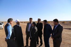 بازديد فرماندار و نماينده بافق در مجلس شوراي اسلامي از بزرگراه بافق - يزد بازديد فرماندار و نماينده بافق در مجلس شوراي اسلامي از بزرگراه بافق - يزد