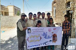 اردوی جهادی پیامبراعظم هیات روضه الشهدا شهرستان مهریز به روایت تصویر 