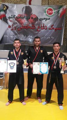 ليست قهرمانان سومین دوره مسابقات کشوری رزم طوس