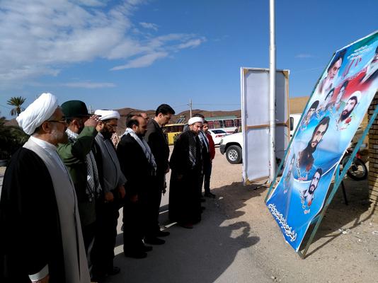 رزمایش راهیان بیت المقدس درروستای فشاء باحضور معاون استاندار و فرمانداره ویژه شهرستان طبس