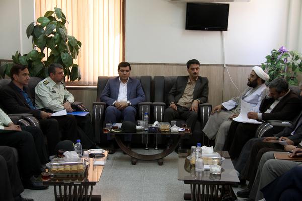 جلسه شورای هماهنگی مبارزه با مواد مخدر شهرستان  طبس برگزار شد