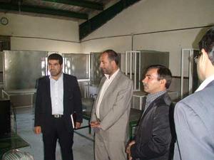 بازدید سرپرست فرمانداری بافق از هنرستان کار ودانش تلاش