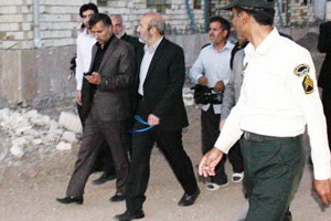 استاندار یزد وارد  بهاباد شد+تصاویر