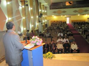 همایش تجلیل از سنگر سازان بی سنگر در شهرستان بهاباد برگزار شد