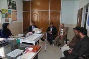  بازديد نصراللهي معاونت اجرايي مدير كل اتباع وزارت كشور از مهمانشهر ميبد