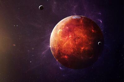 ببینید| تصاویر شگفت‌انگیز از آسمان شب مریخ